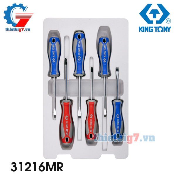 Bộ Tua vít 6 cái kingtony 31216MR bo-tua-vit-6-cai-kingtony-31216MR