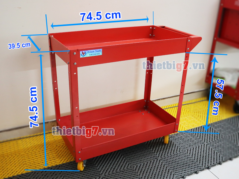 Xe đựng đồ nghề 2 ngăn Xe đựng đồ nghề 2 ngăn