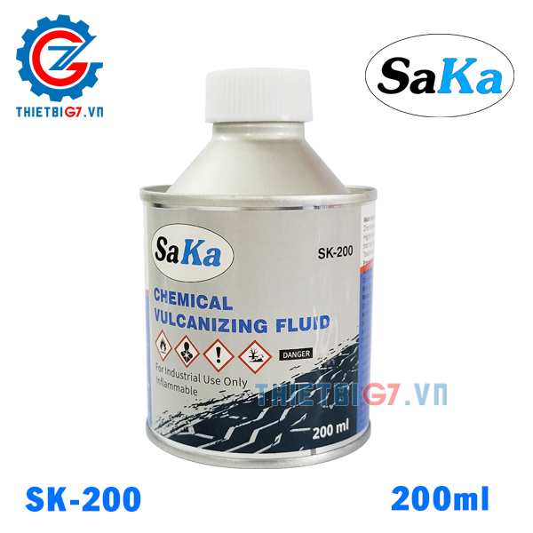 Keo Vá Săm Lốp SAKA SK-200 ( 200ml ) Keo Vá Săm Lốp SAKA SK-200 ( 200ml )