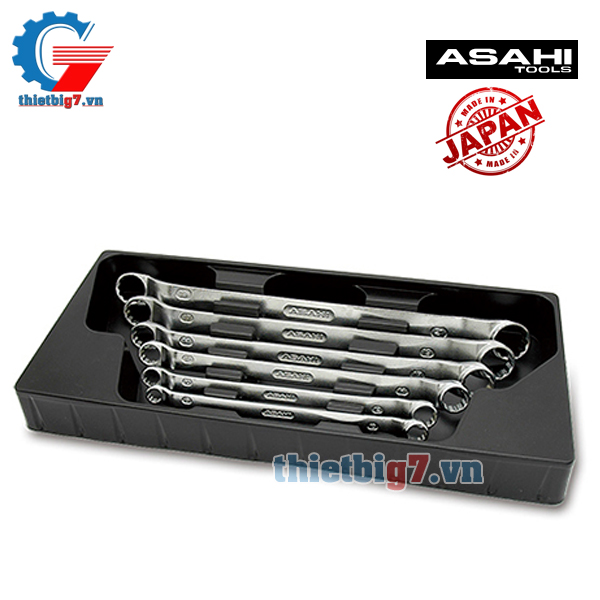 Bộ Cờ Lê 2 Đầu Vòng 6 Chi Tiết ASAHI OLS060 ( 8 – 24 mm )