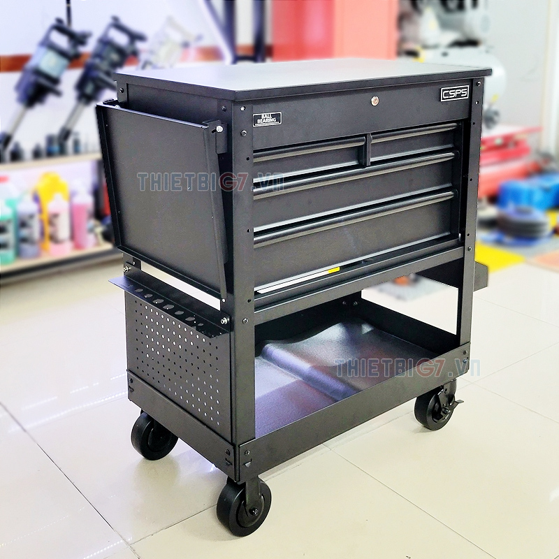 Ngăn dưới cùng được thiết kế đẻ các dụng cụ, máy móc lớn Ngăn dưới cùng được thiết kế đẻ các dụng cụ, máy móc lớn