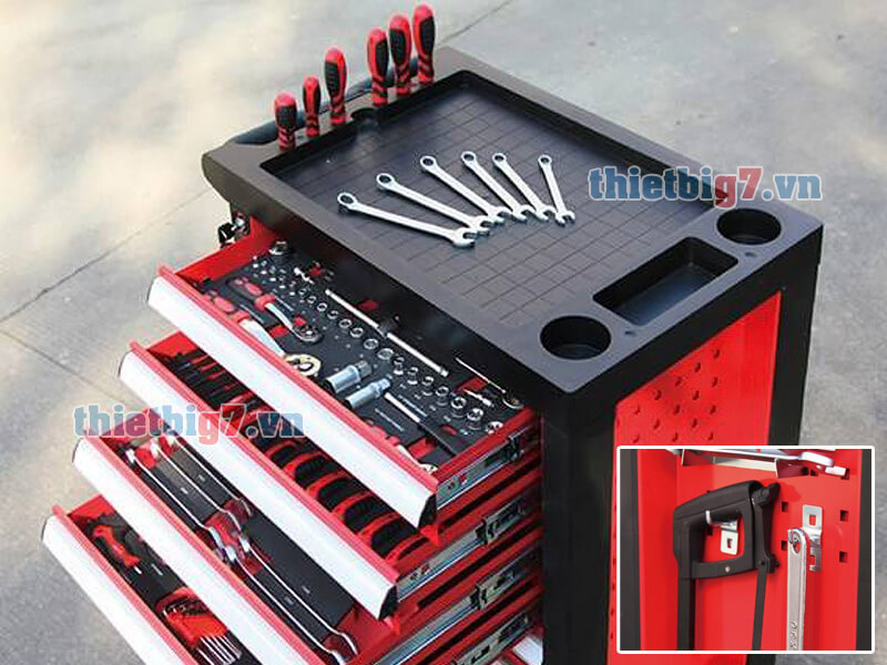 Tủ 7 ngăn TBR5807A-X đựng được nhiều dụng cụ sửa chữa ( ảnh minh họa ) tu-dung-do-nghe-7-ngan-taron-TBR5807A-X_3