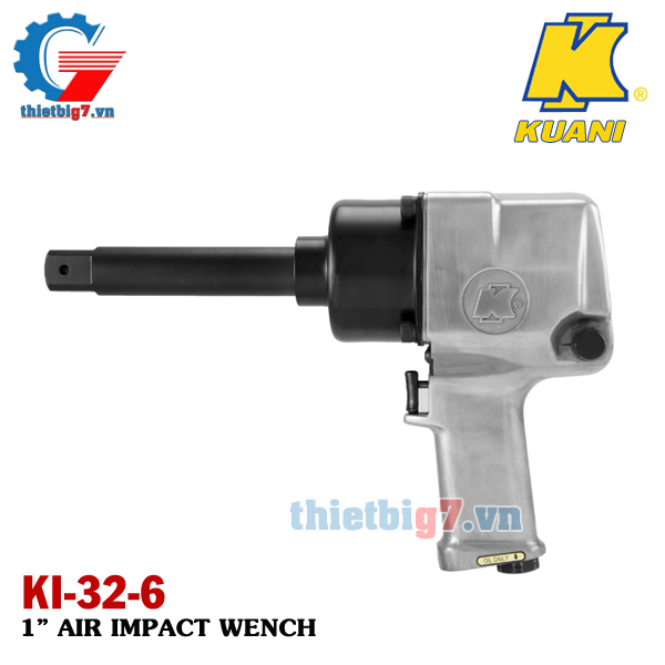 Súng vặn ốc dùng khí nén 1 inch Kuani KI-32-6