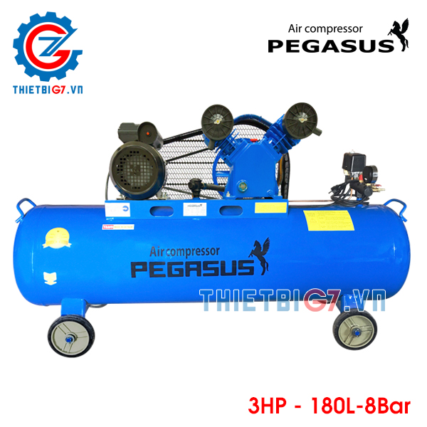 Máy nén khí Pegasus 180L - 3HP - 8Bar Máy nén khí Pegasus 180L - 3HP - 8Bar