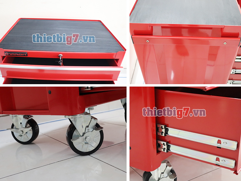 các bộ phận của tủ đựng đồ nghề 5 ngăn TBR2005-X tu-dung-do-nghe-5-ngan-keo-tbr-3005x
