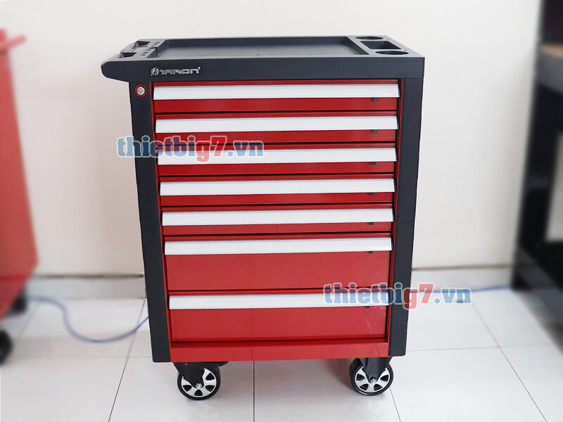 Tủ đựng đồ nghề 7 ngăn kéo Taron TBR5807A-X được sản xuất theo tiêu chuẩn Châu Âu tu-dung-do-nghe-7-ngan-taron-TBR5807A-X
