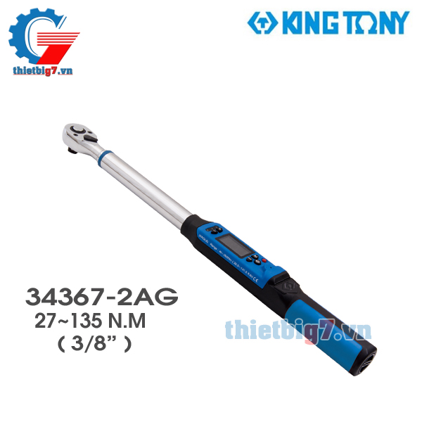 Cờ Lê Lực Đồng Hồ Kingtony 34367-2AG – 27~135N.M (3/8″)