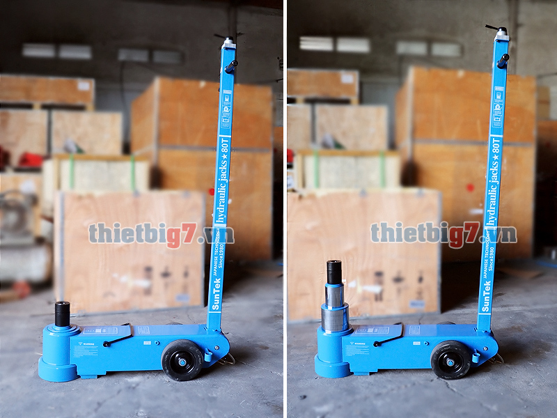 hình ảnh kích 2 tầng 40/80 tấn nâng và hạ hình ảnh kích 2 tầng 40/80 tấn nâng và hạ